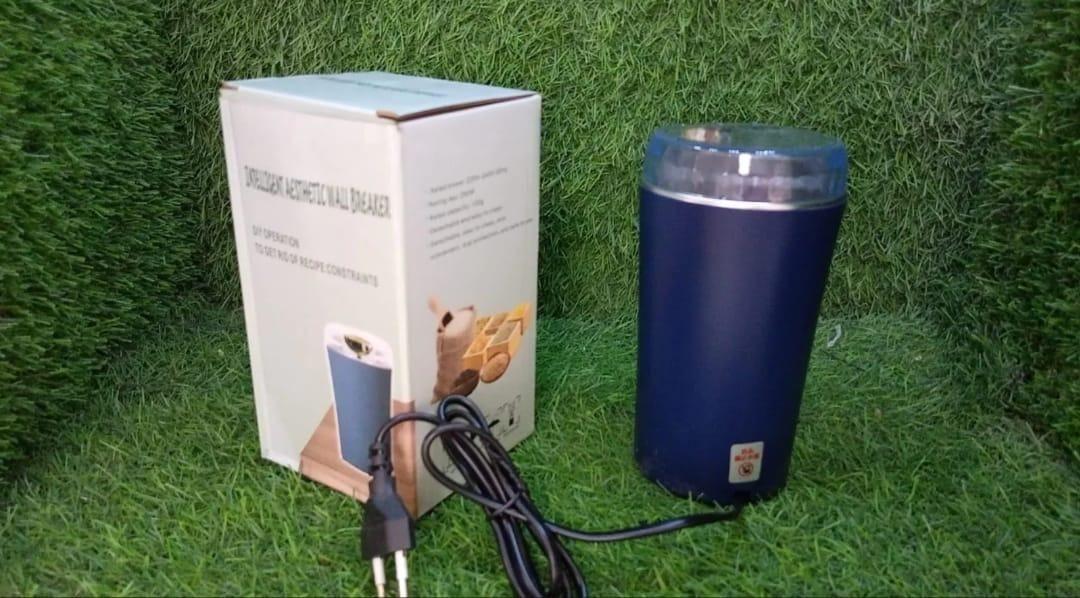 Electric Coffee Grinder – Plastic & Steel, Random Color, Compact 350g – Fresh Coffee & Spice Grinding Machine
