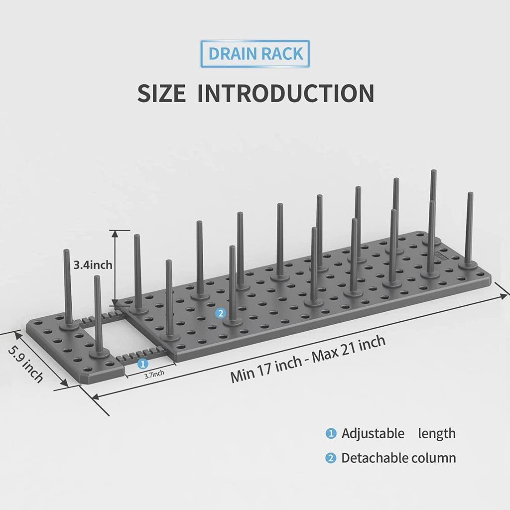 Kitchen Cupboard Organization Drawer Organizer Pegboard Tray – Expandable and adjustable plastic storage solution for utensils, sinks, and clothing.