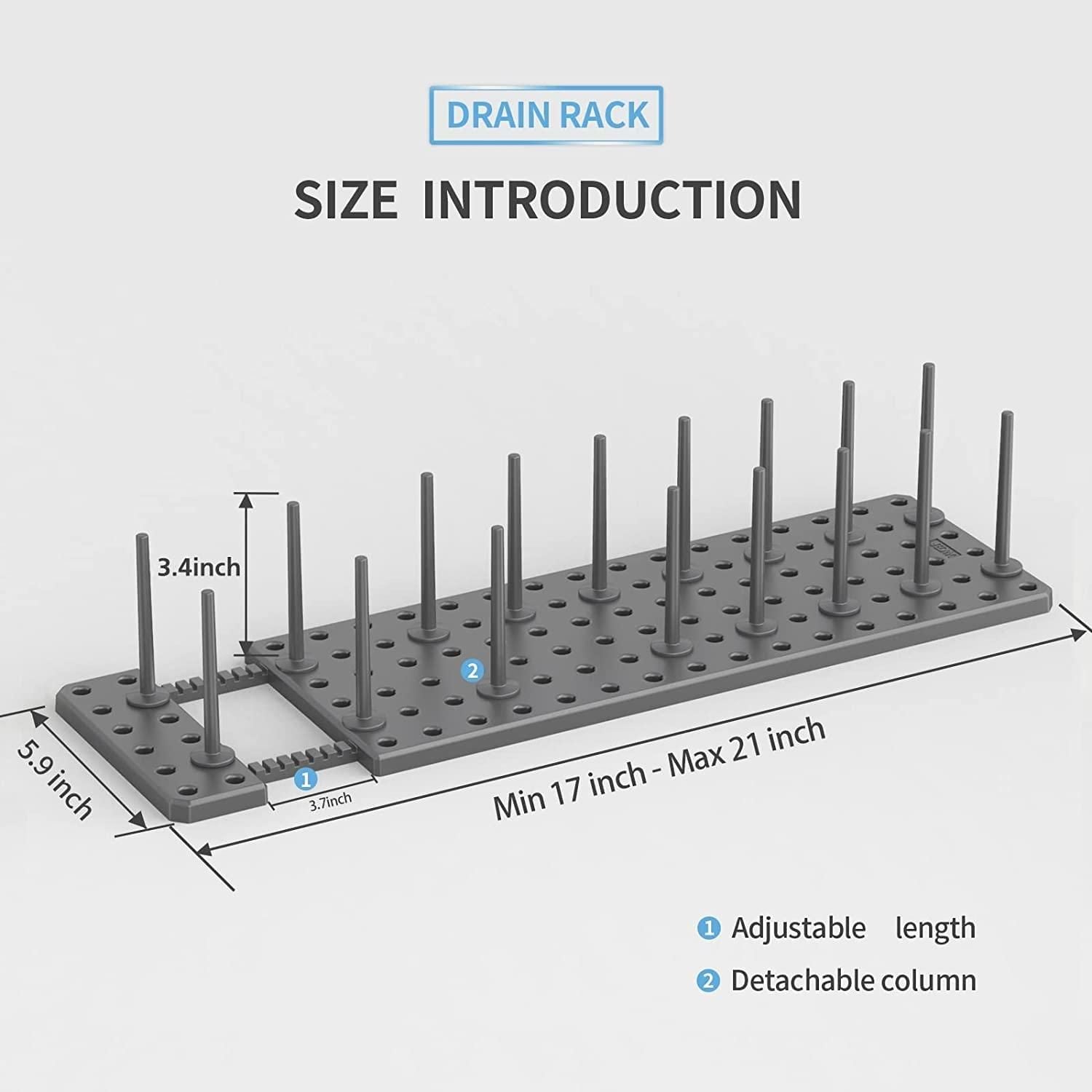 Kitchen Cupboard Organization Drawer Organizer Pegboard Tray – Expandable and adjustable plastic storage solution for utensils, sinks, and clothing.