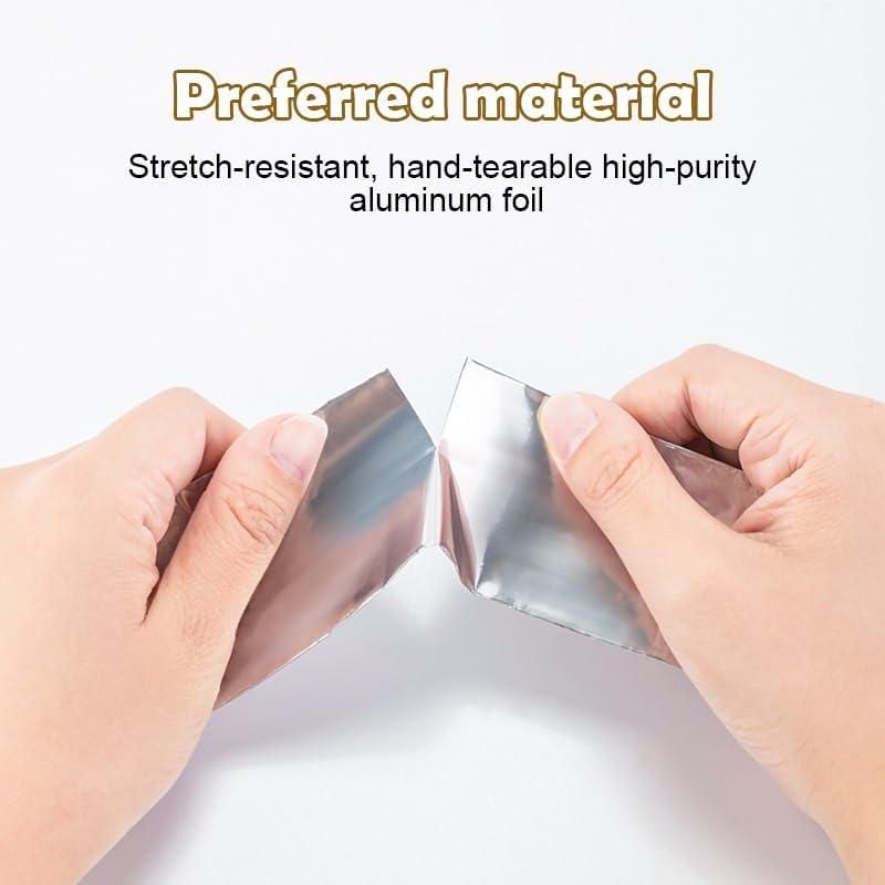 High Temperature Resistant Aluminum Foil Tape for kitchen insulation, sealing, and heat protection – 3cm x 5m roll.
