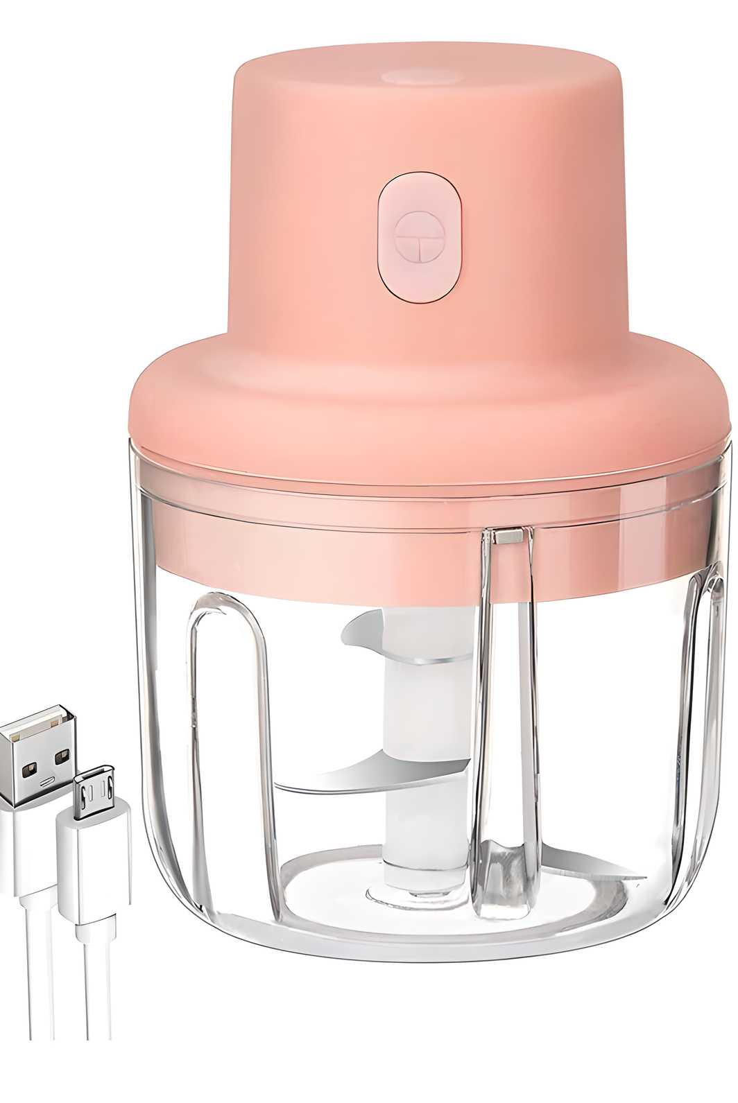 Compact Food Chopper with USB cable – lightweight 200g kitchen appliance